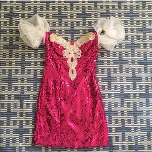 Lorelie Vintage Sequin Cocktail Dress